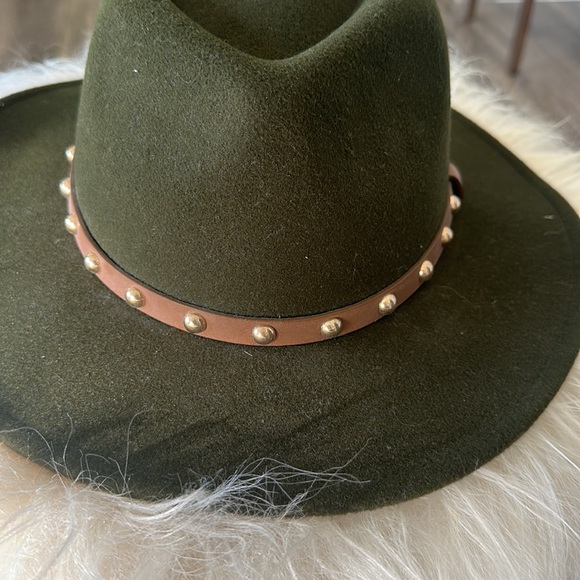 Olive Green Hat NWOT - Picture 3 of 3